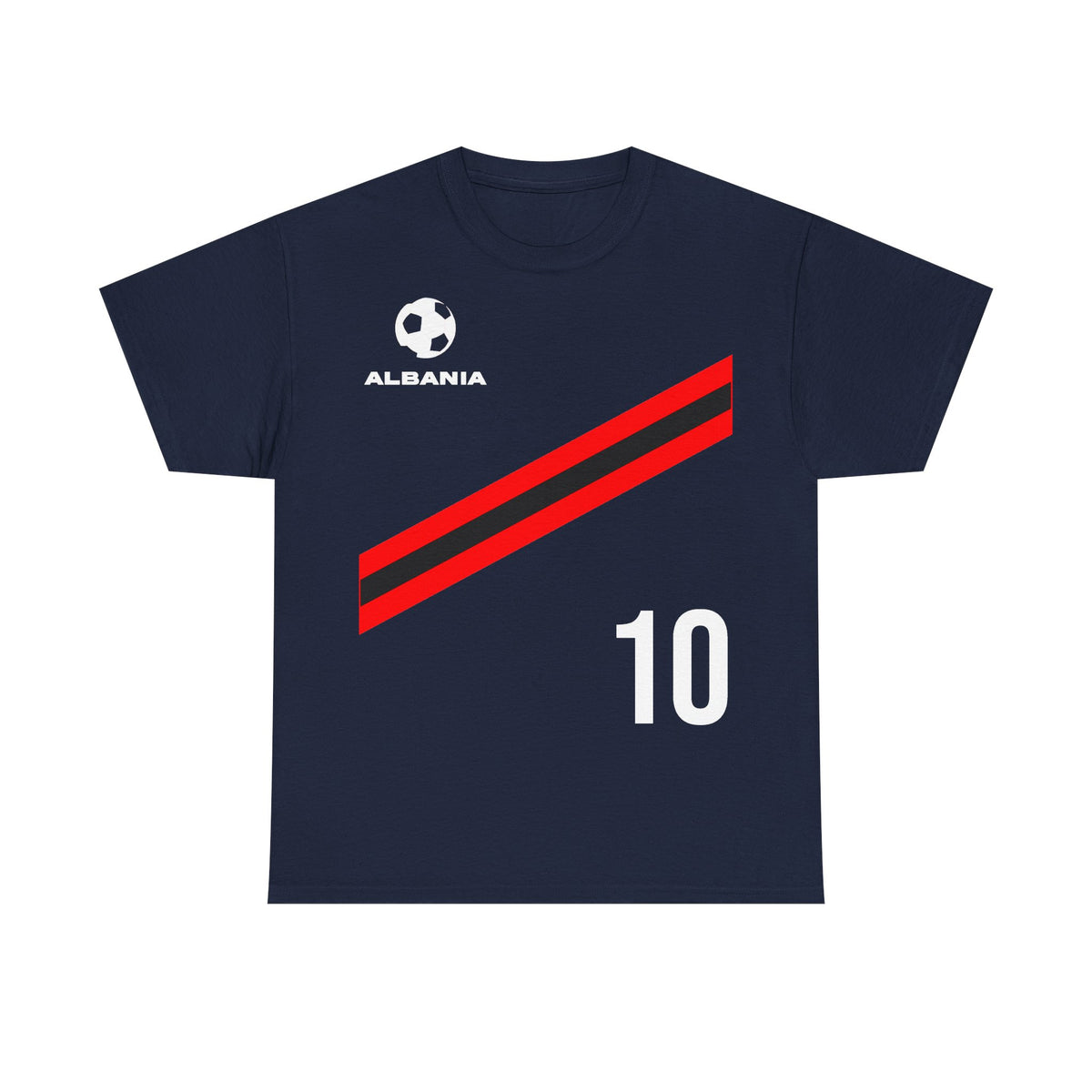 Camiseta unisex de Albania, escudo albanés, bandera, águila, fútbol, aficionado, deporte