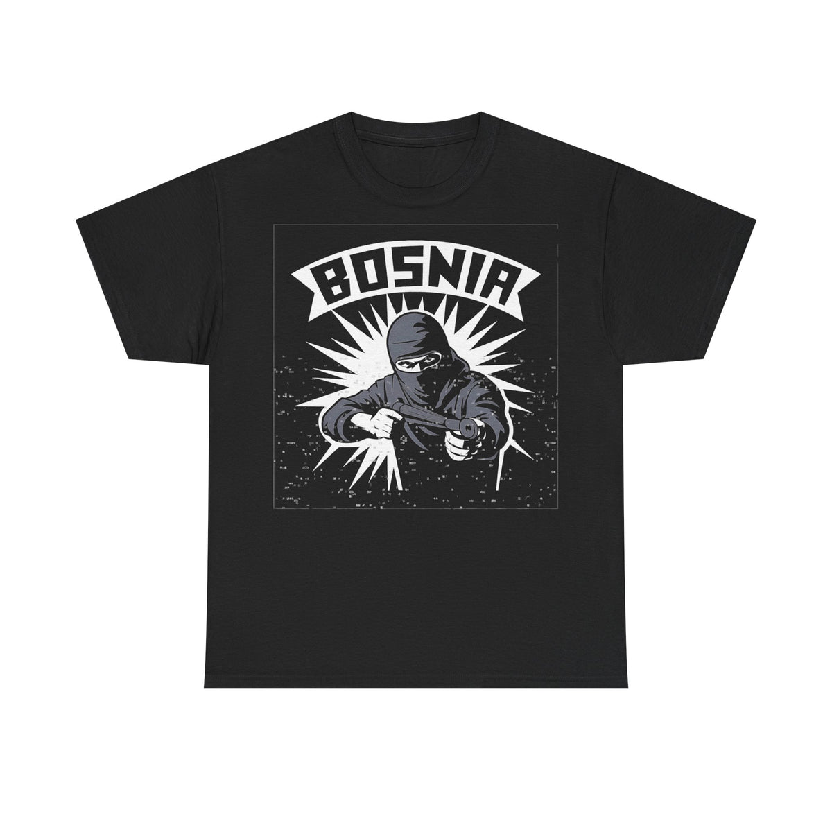 Bosnia escudo bandera orgullo patria aficionado al fútbol idea de regalo - Camiseta unisex