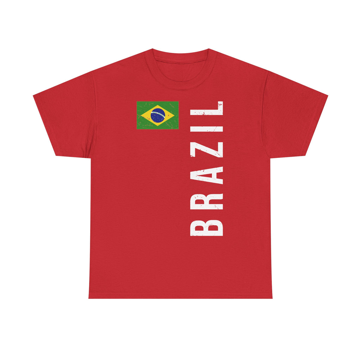 Brazil Brasilien Wappen Flagge Sport Fan Fußball Geschenkidee - Unisex T-Shirt