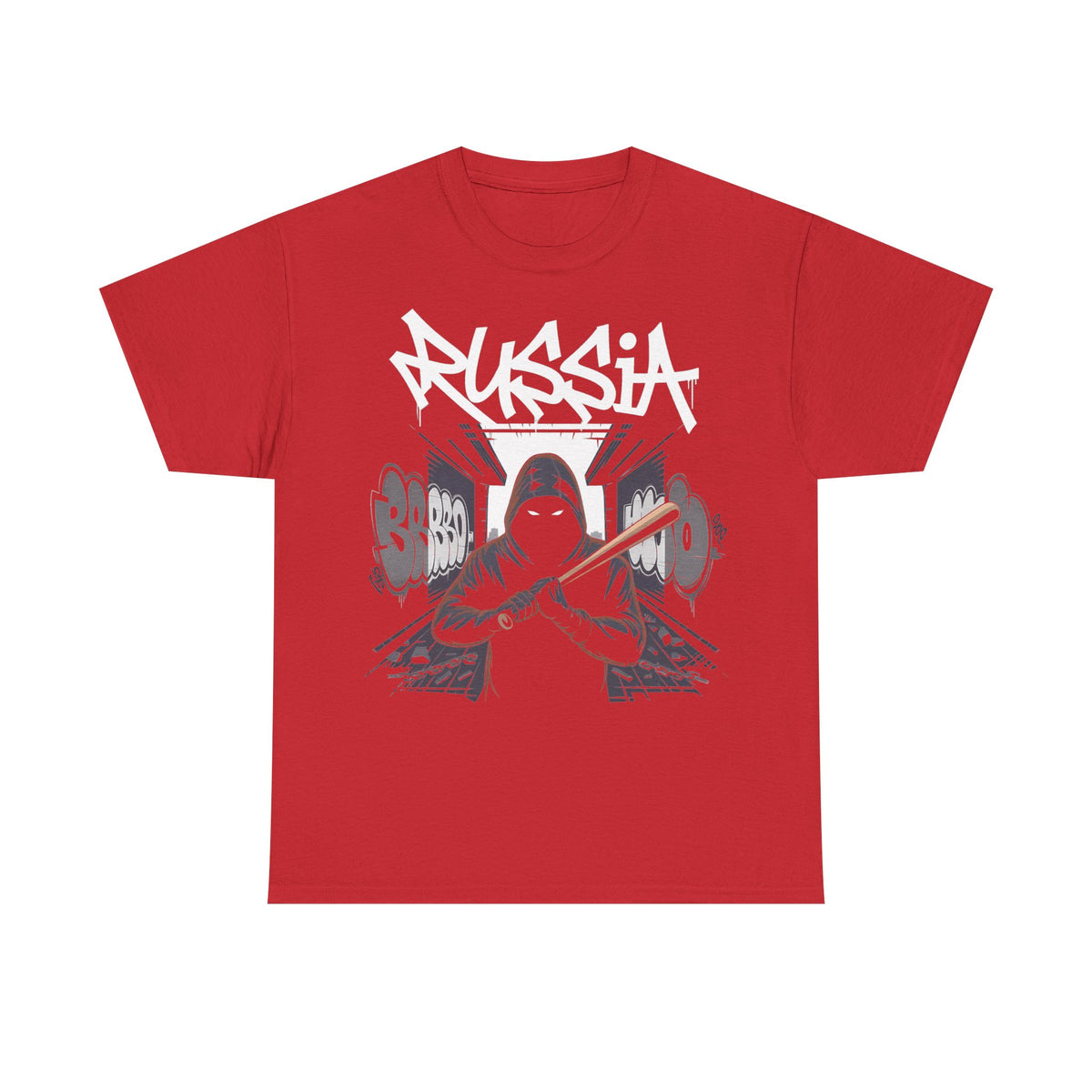 Russia Russia hooligan Mosca aquila bandiera stemma regalo sport tifoso moda - Maglietta unisex