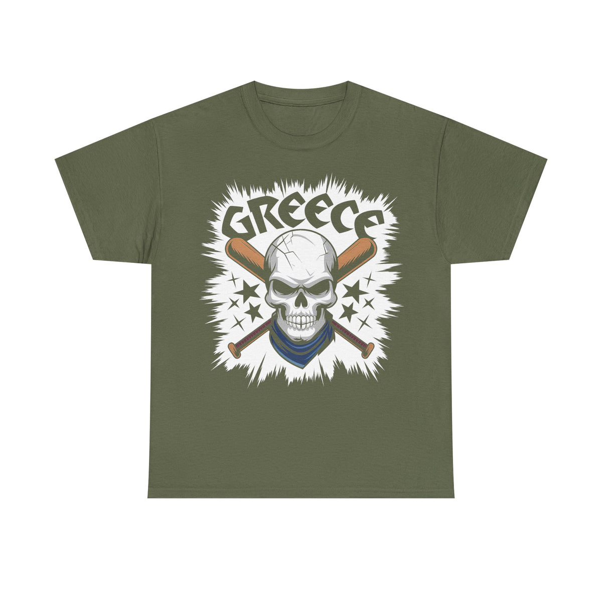 Grecia Grecia hooligan bandera escudo patria fútbol deporte aficionado idea de regalo - camiseta unisex