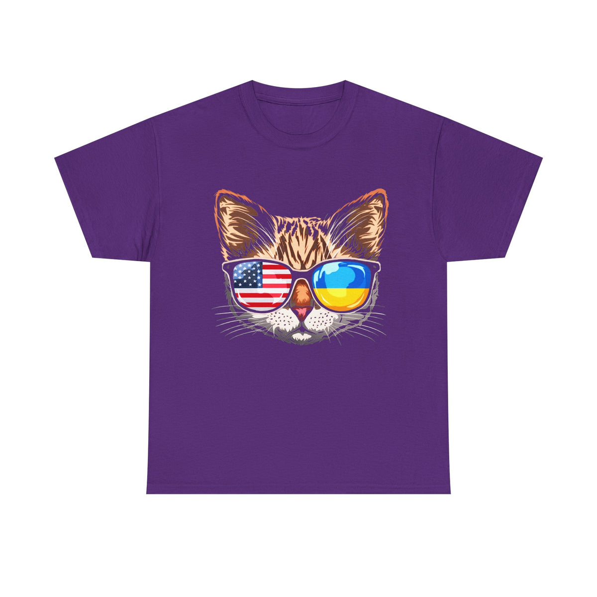 Bandera de Ucrania escudo idea de regalo afición al deporte moda vintage - Camiseta unisex