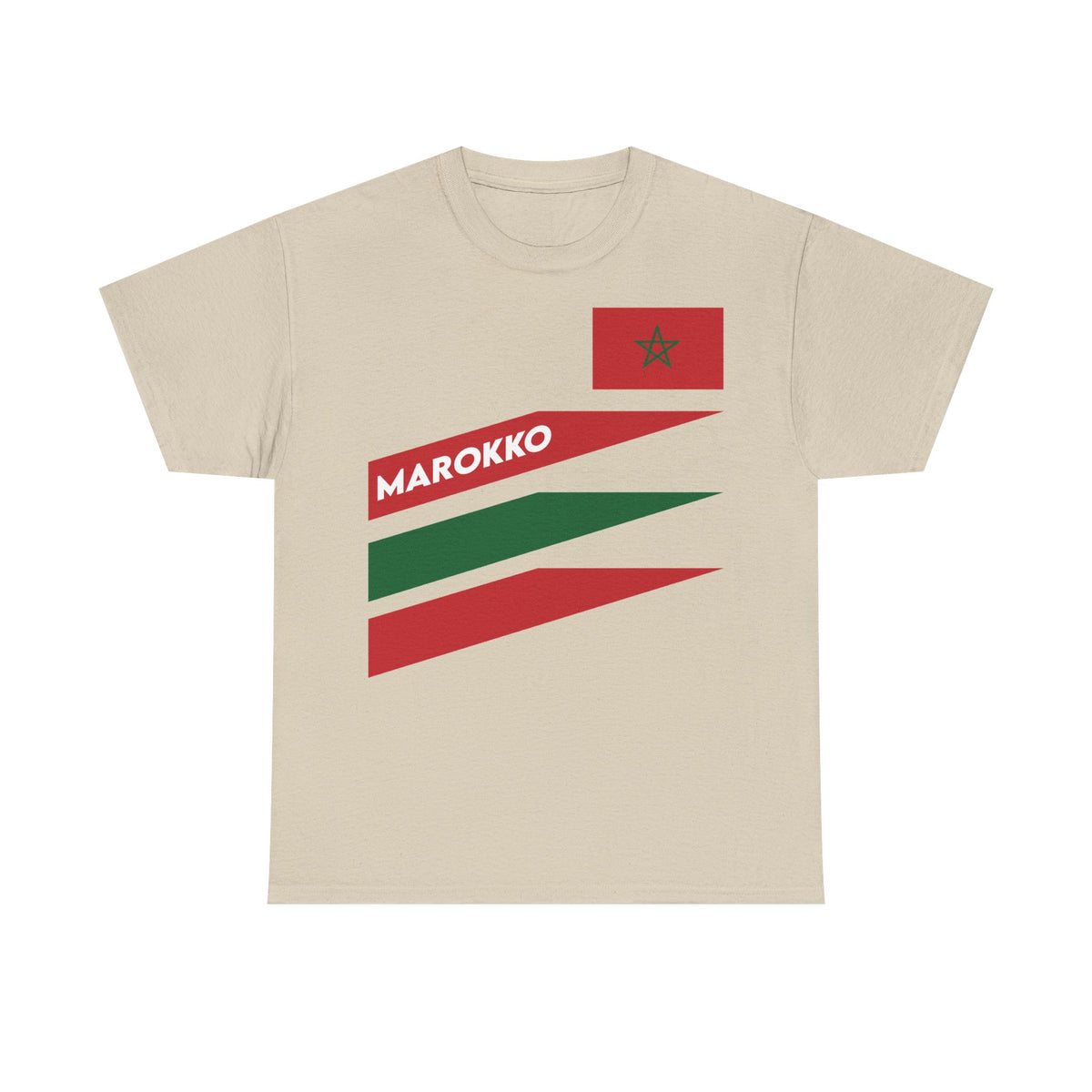 Marruecos Escudo Morocco Bandera Orgullo Fútbol Fan Deporte FIdea de regalo - Camiseta unisex