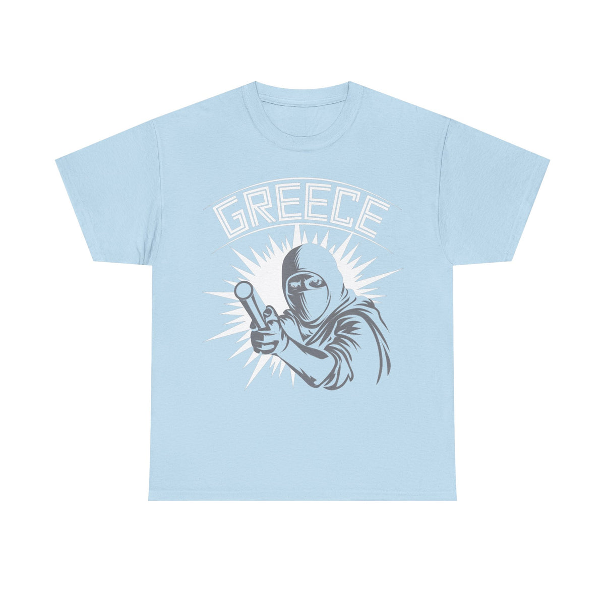 Grecia Grecia hooligan bandera escudo patria fútbol deporte aficionado idea de regalo - camiseta unisex