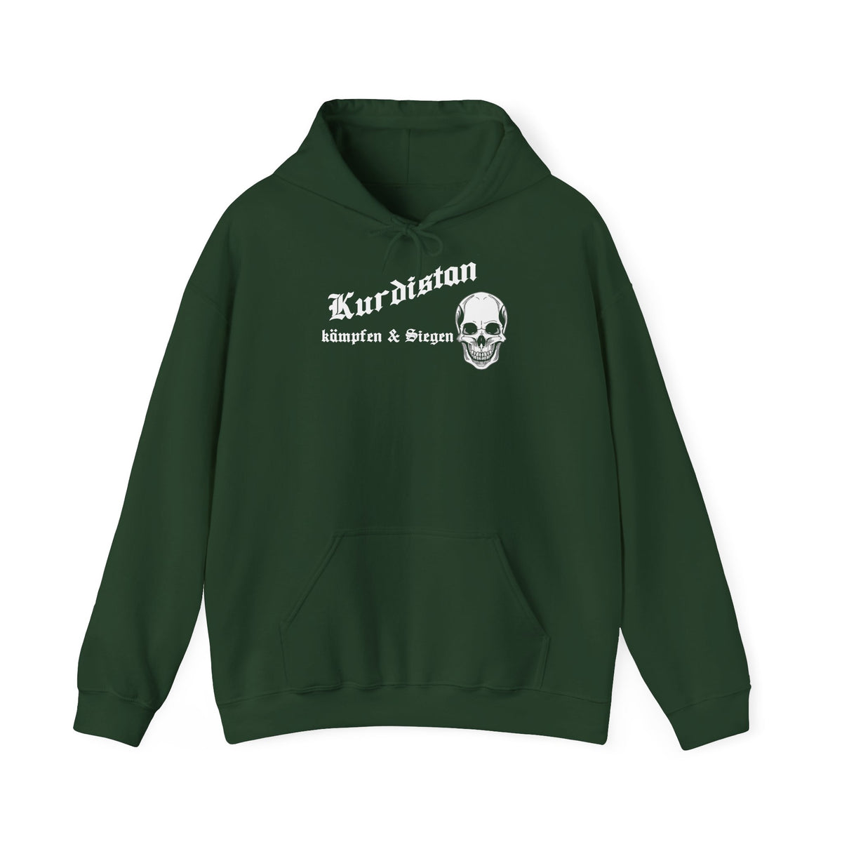 Kurdistan patria orgoglio stemma bandiera sport calcio regalo per tifosi - felpa con cappuccio unisex