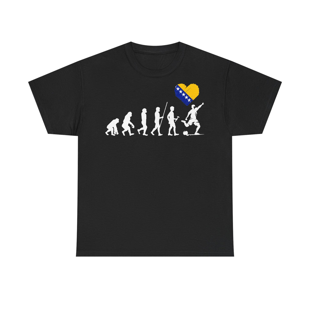 Bosnia escudo bandera orgullo patria aficionado al fútbol idea de regalo - Camiseta unisex