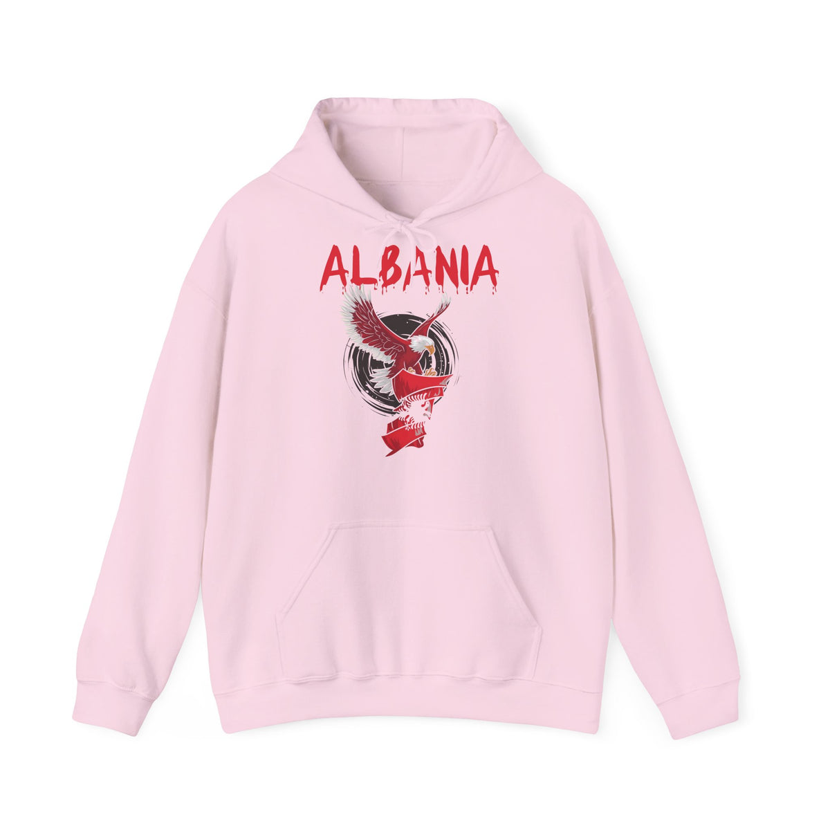 Albania Adler Street Art Urban Flagge - Unisex Hoodie