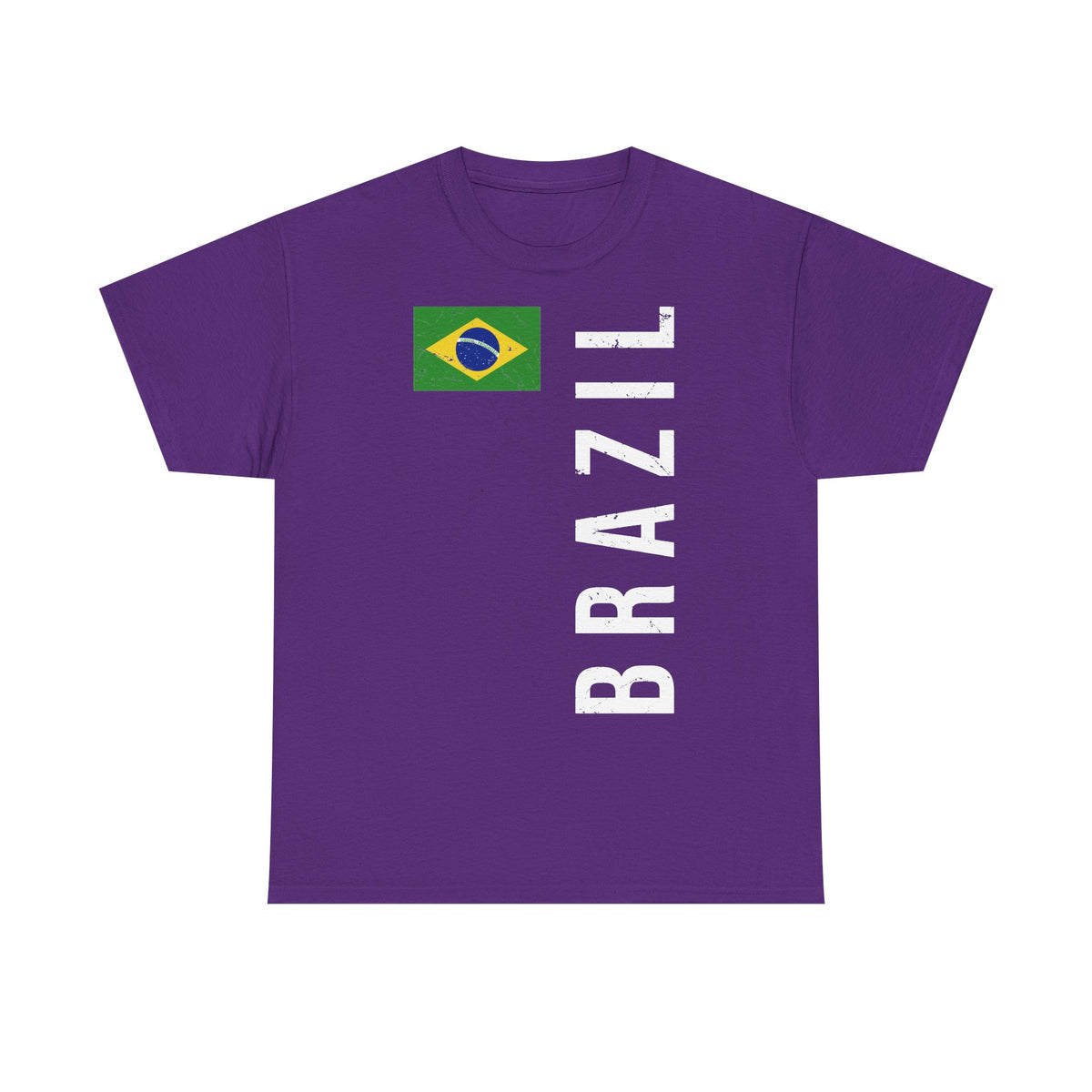 Brazil Brasilien Wappen Flagge Sport Fan Fußball Geschenkidee - Unisex T-Shirt