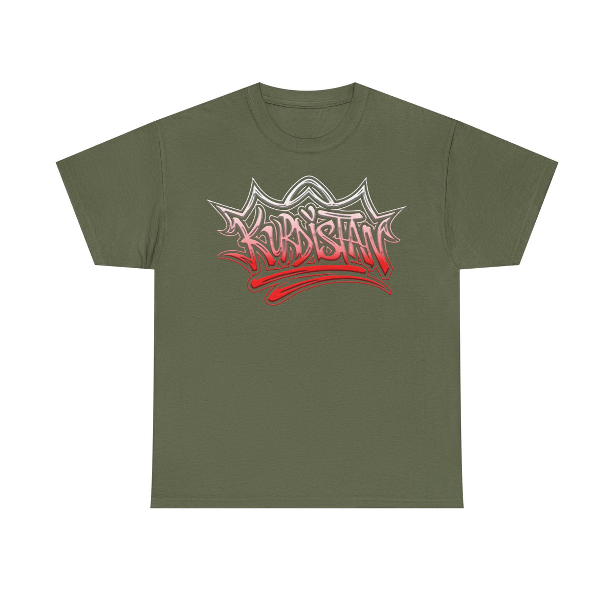 Kurdistán Azadi Escudo Bandera Patria Newroz Regalo - Camiseta unisex