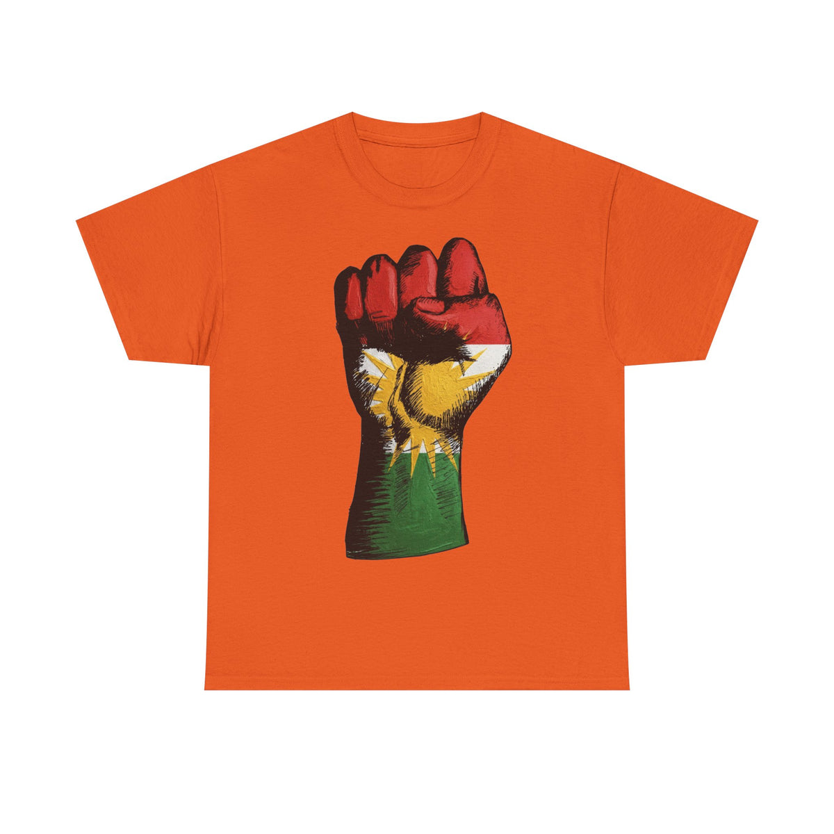 Kurdistan Power DNA Sonne Azadi - Unisex T-Shirt