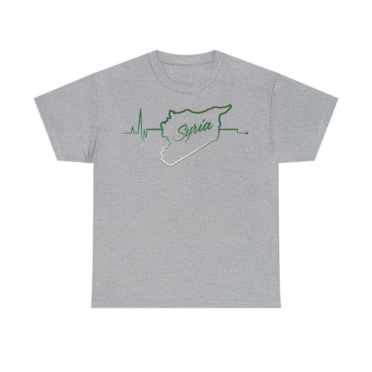 Syria Syrien Wappen Flagge Heimat Sport Fan Geschenkidee - Unisex T-Shirt