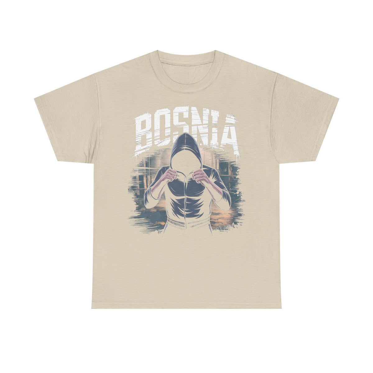 Bosnia escudo bandera orgullo patria aficionado al fútbol idea de regalo - Camiseta unisex
