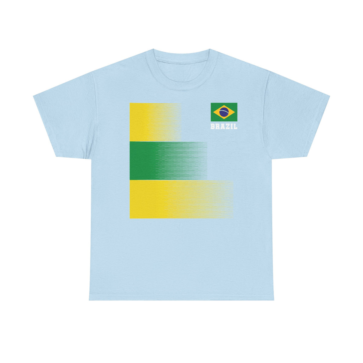 Brazil Brasilien Wappen Flagge Sport Fan Fußball Geschenkidee - Unisex T-Shirt