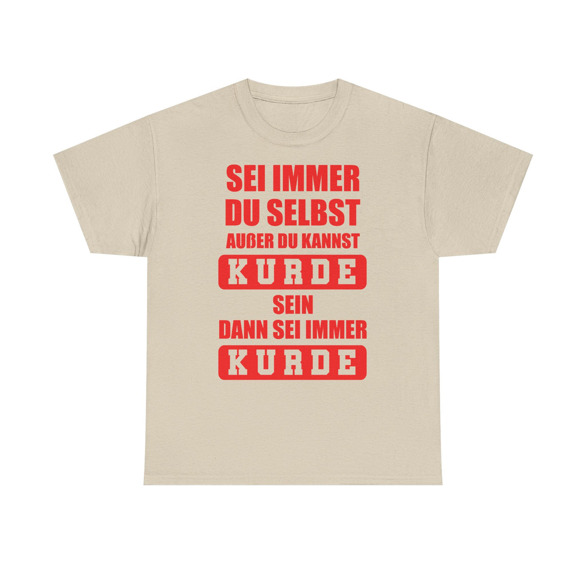 Kurdistán Azadi Escudo Bandera Patria Newroz Regalo - Camiseta unisex