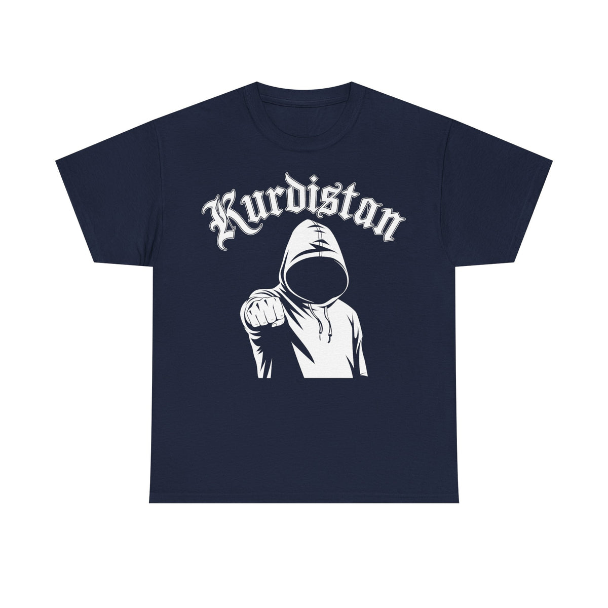 Camiseta unisex con escudo, bandera y regalo para los aficionados del Kurdistán: Azadi, patria