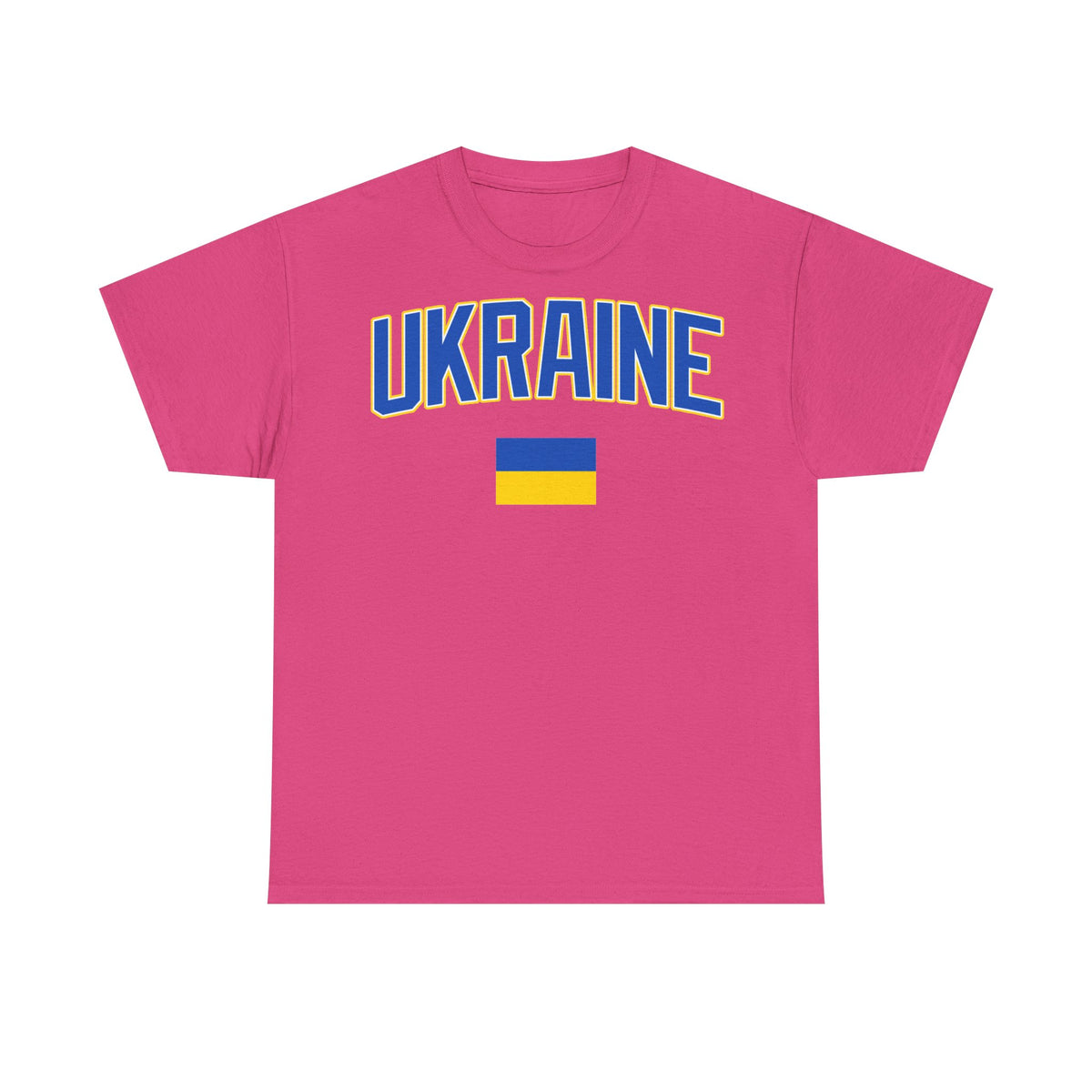 Ukraine Flagge Wappen Geschenkidee Sport Fan Fashion Vintage - Unisex T-Shirt