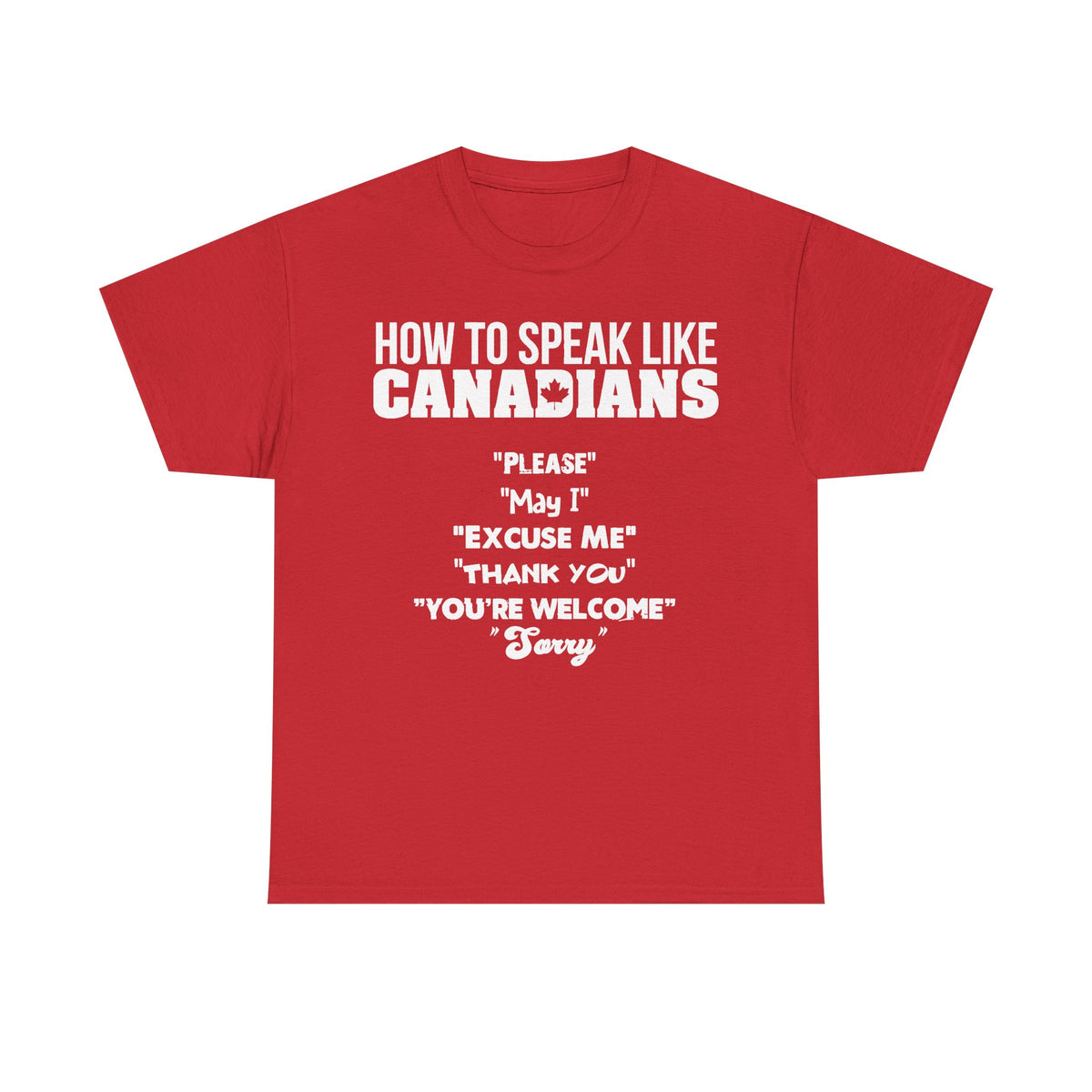 Canada Kanada Wappen Flagge Fan Sport Fußball Geschenkidee - Unisey T-Shirt