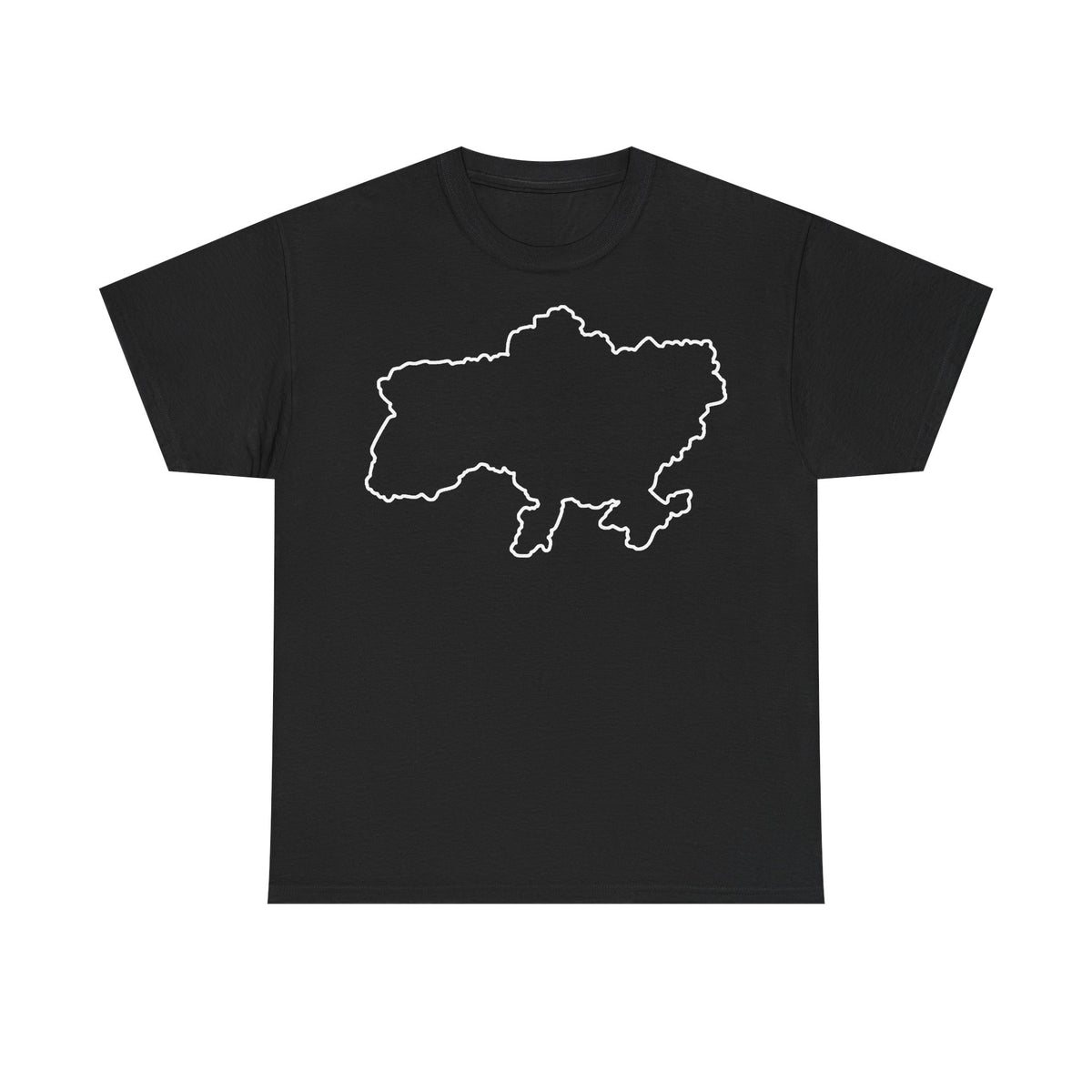 Bandera de Ucrania escudo idea de regalo afición al deporte moda vintage - Camiseta unisex