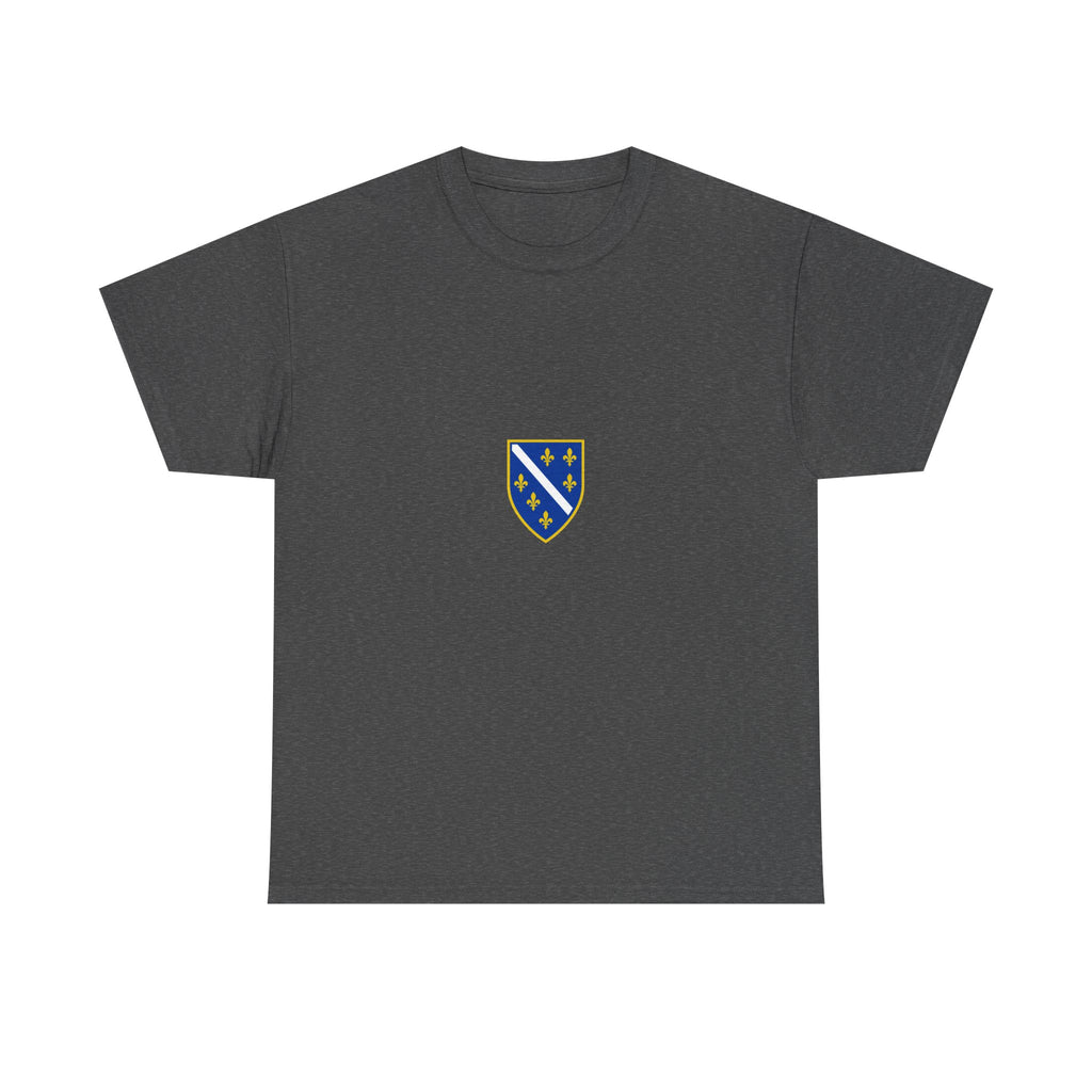 Bosnia Wappen Flagge Stolz Heimat Fußball fan Geschenkidee - Unisex T-Shirt