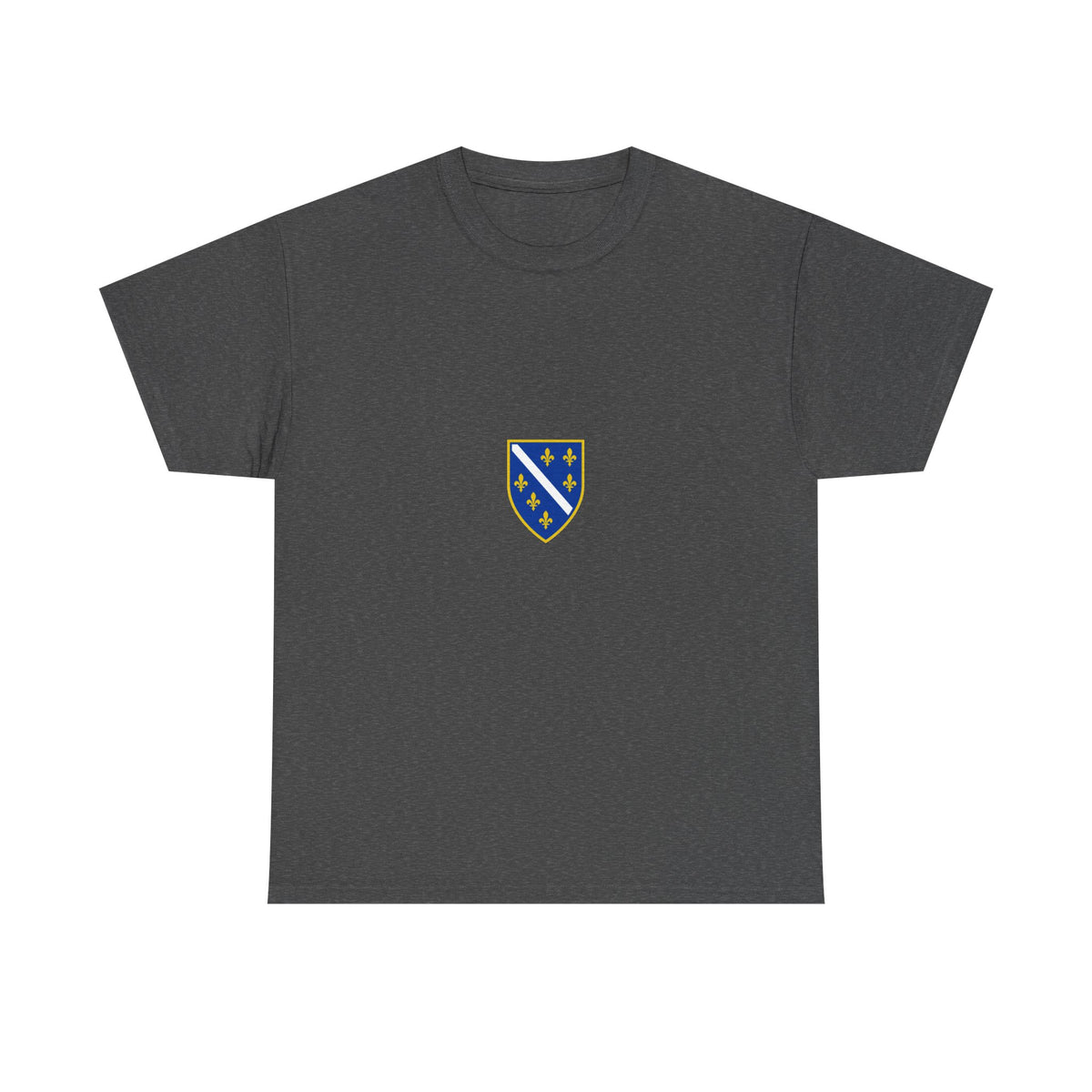 Bosnia Wappen Flagge Stolz Heimat Fußball fan Geschenkidee - Unisex T-Shirt