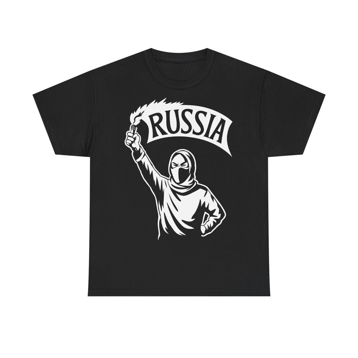 Russia Russia hooligan Mosca aquila bandiera stemma regalo sport tifoso moda - Maglietta unisex