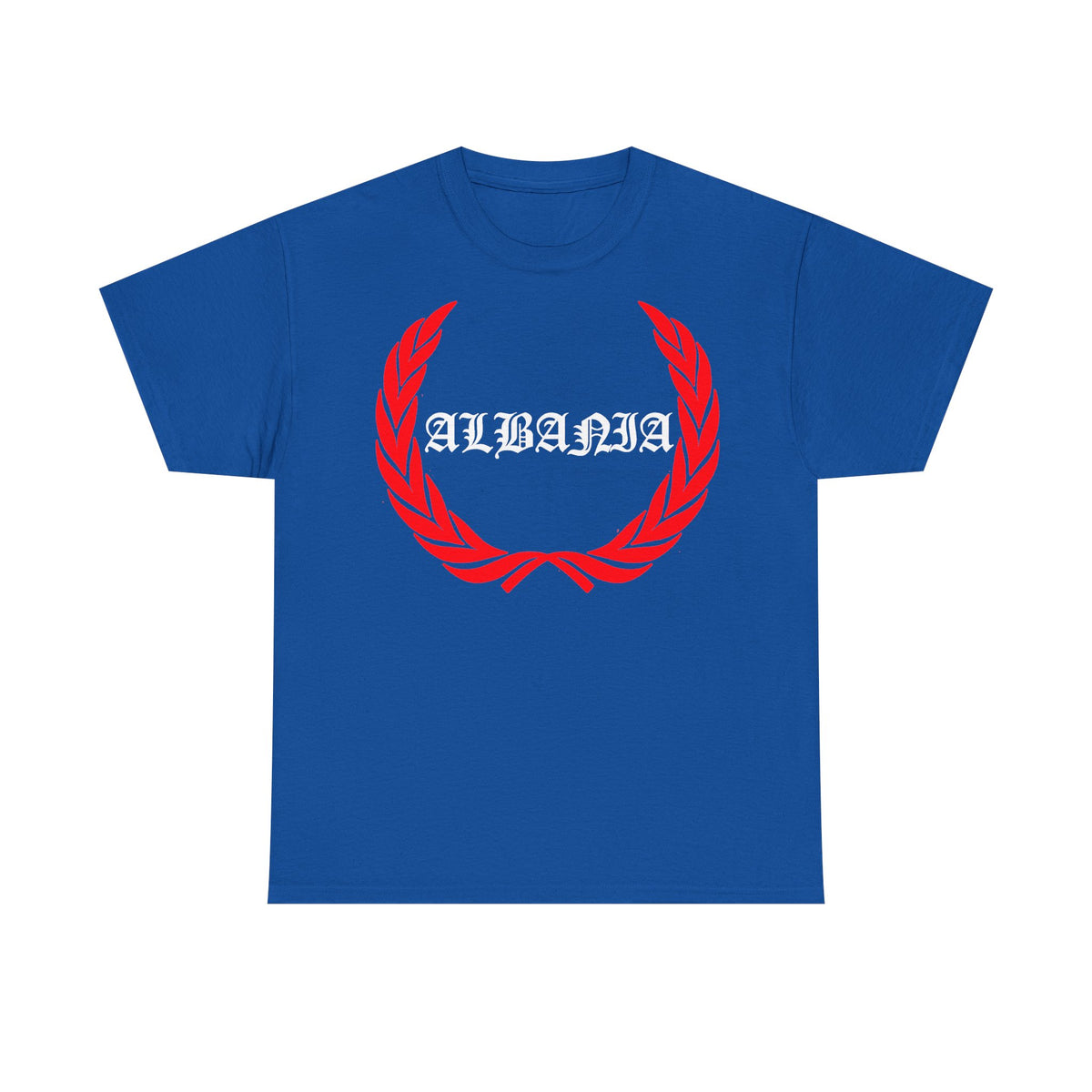 Albania Wappen Shqiptar Flagge Adler Fußball Fan Sport Unisex T Shirt