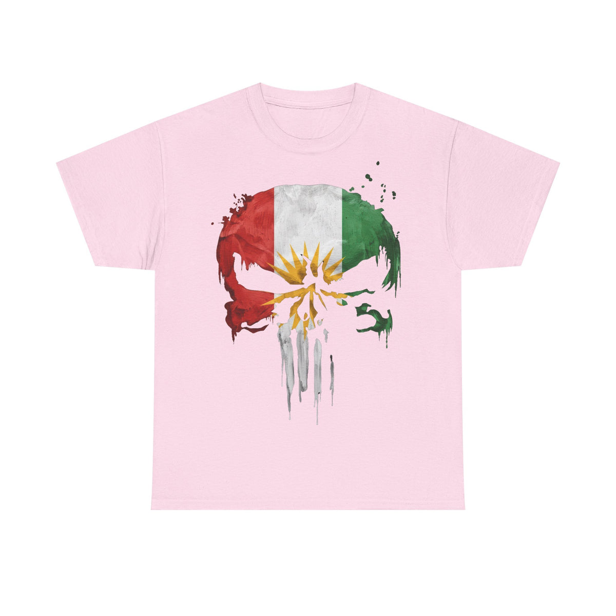 Kurdistan Maske Flagge Azadi Newroz - Unisex T-shirt