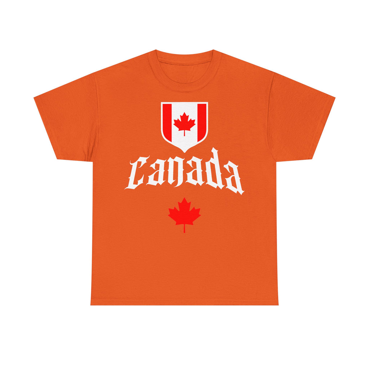 Canada Kanada Wappen Flagge Fan Sport Fußball Geschenkidee - Unisey T-Shirt