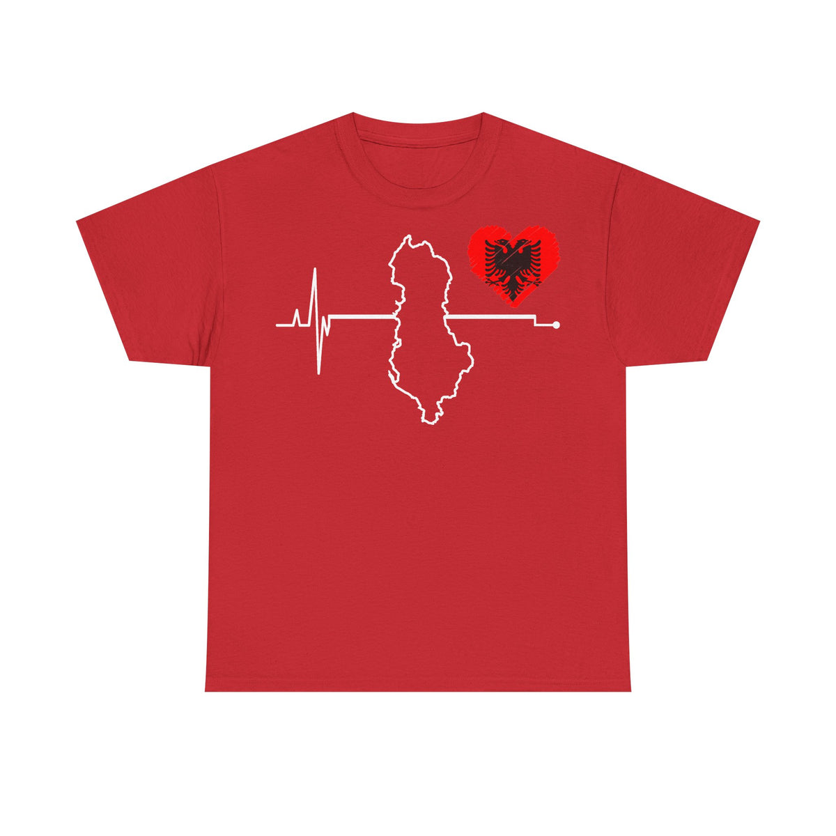 Albania Wappen Shqiptar Flagge Adler Fußball Fan Sport Unisex T Shirt