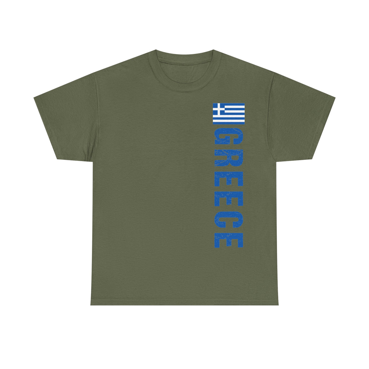 Grecia Grecia Bandera Escudo Patria Fútbol Deporte Aficionado Idea de regalo - Camiseta unisex
