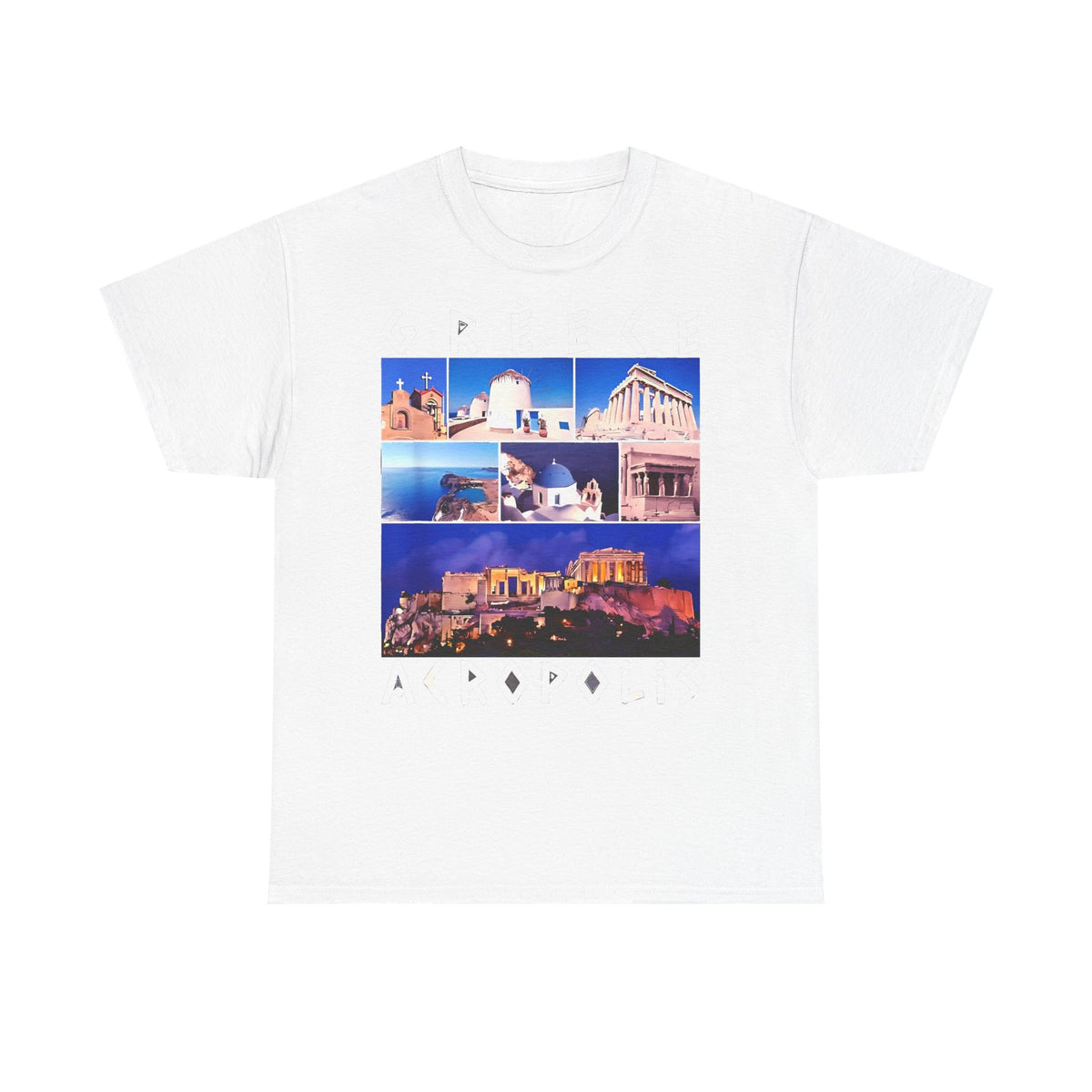 Grecia Grecia Bandera Escudo Patria Fútbol Deporte Aficionado Idea de regalo - Camiseta unisex