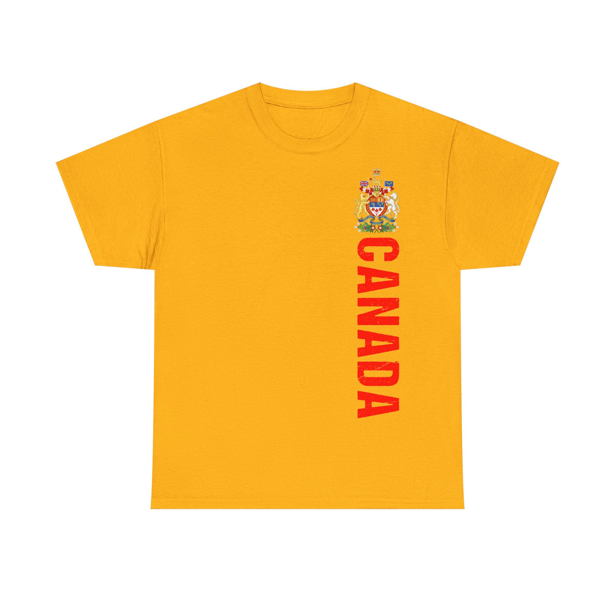 Canada Kanada Wappen Flagge Fan Sport Fußball Geschenkidee - Unisey T-Shirt