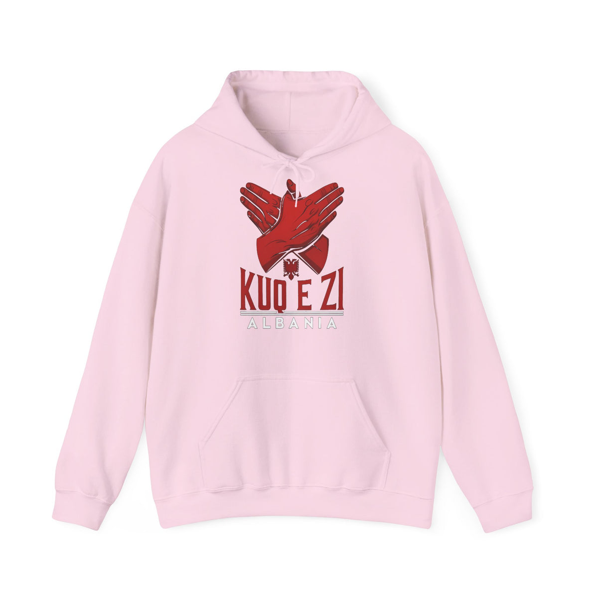 Albania KUQ E ZI Adlermove - Unisex Hoodie