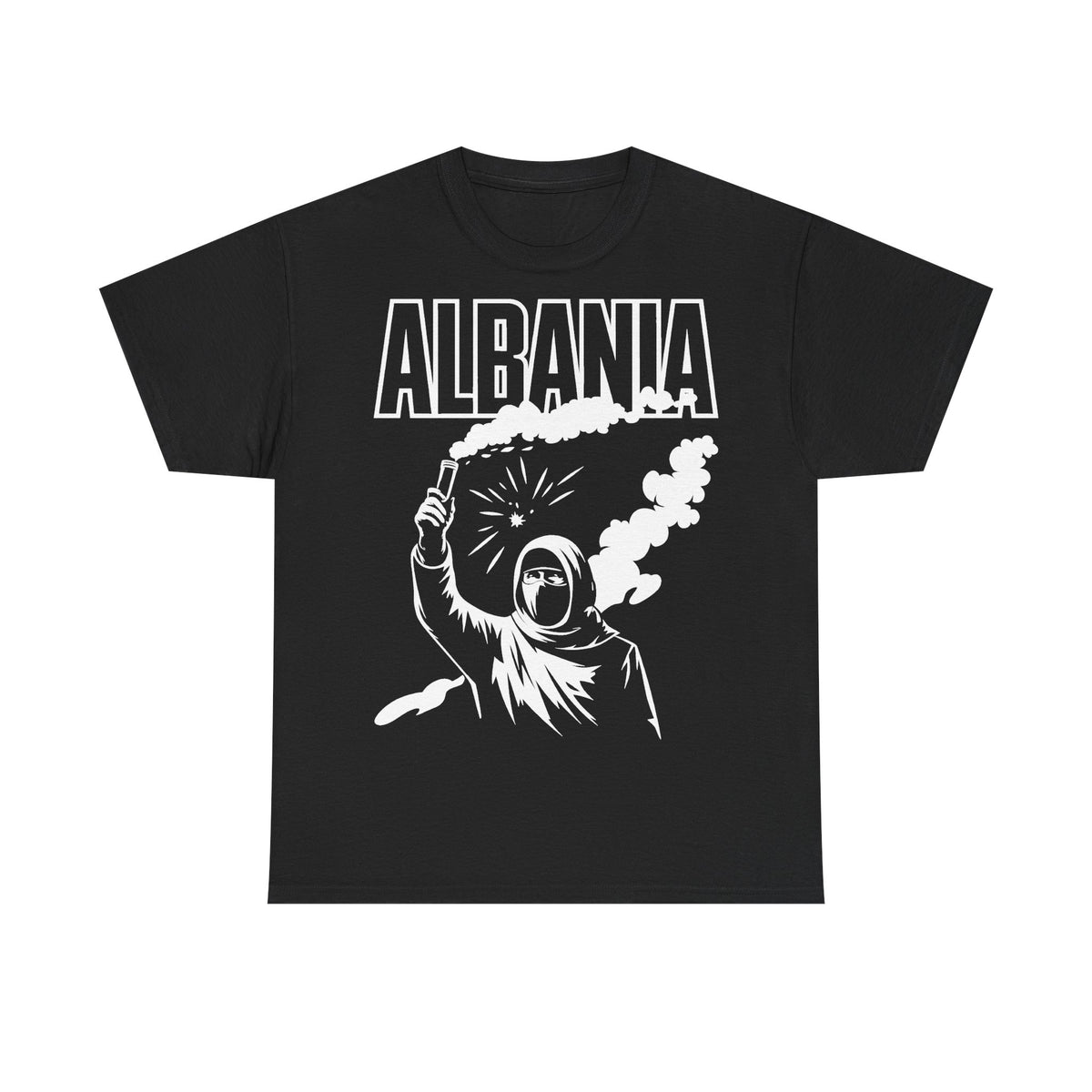 Albania Hooligan Wappen Shqiptar Flagge Adler Fußball Fan Sport - Unisex T Shirt