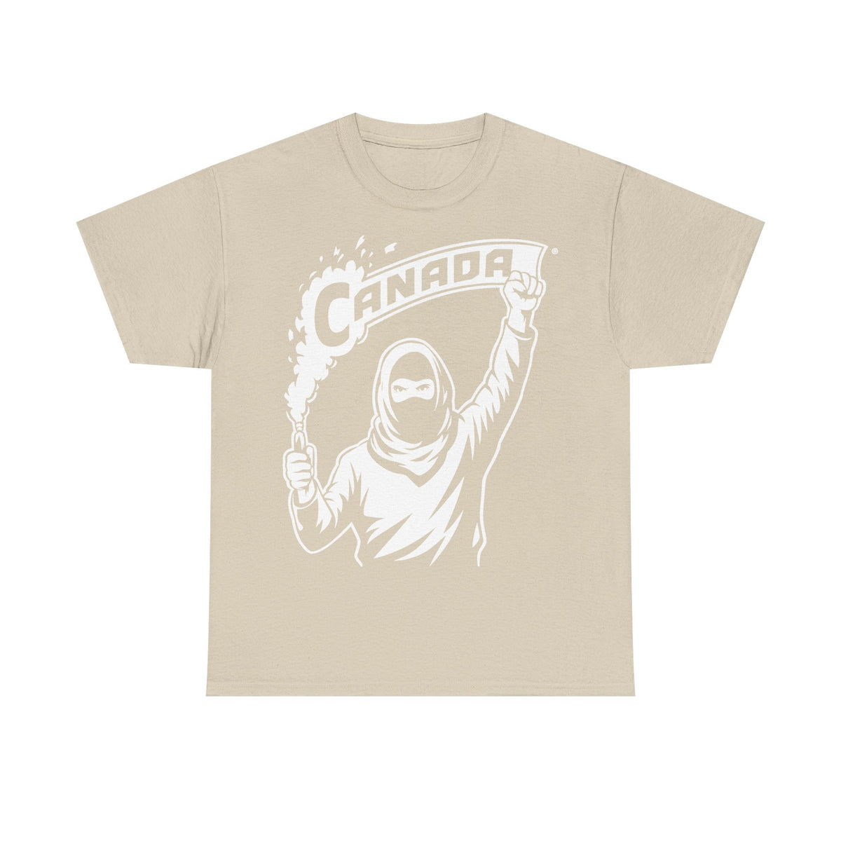 Canada Kanada Hooligan Wappen Flagge Fan Sport Fußball Geschenkidee - Unisey T-Shirt