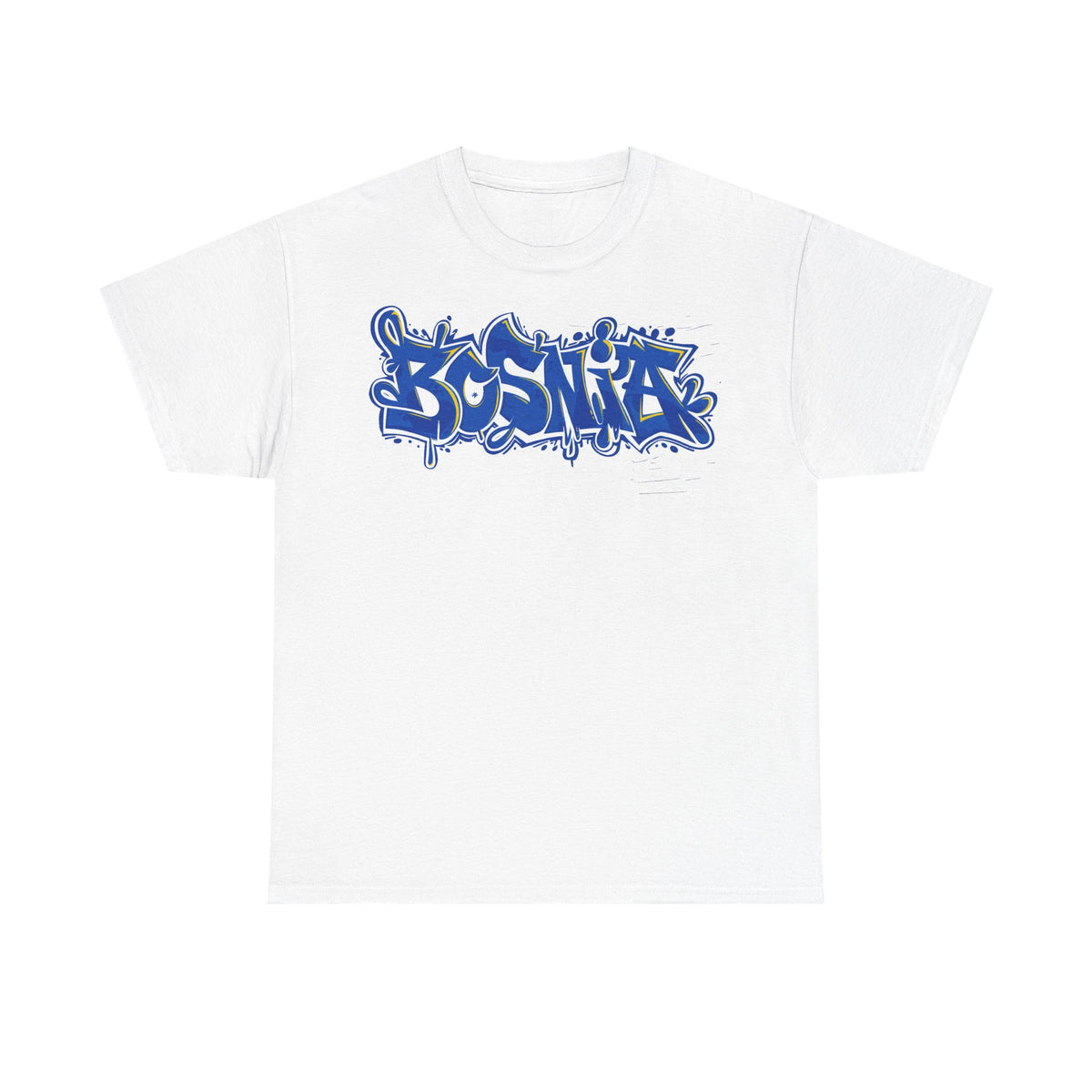 Bosnia escudo bandera orgullo patria aficionado al fútbol idea de regalo - Camiseta unisex