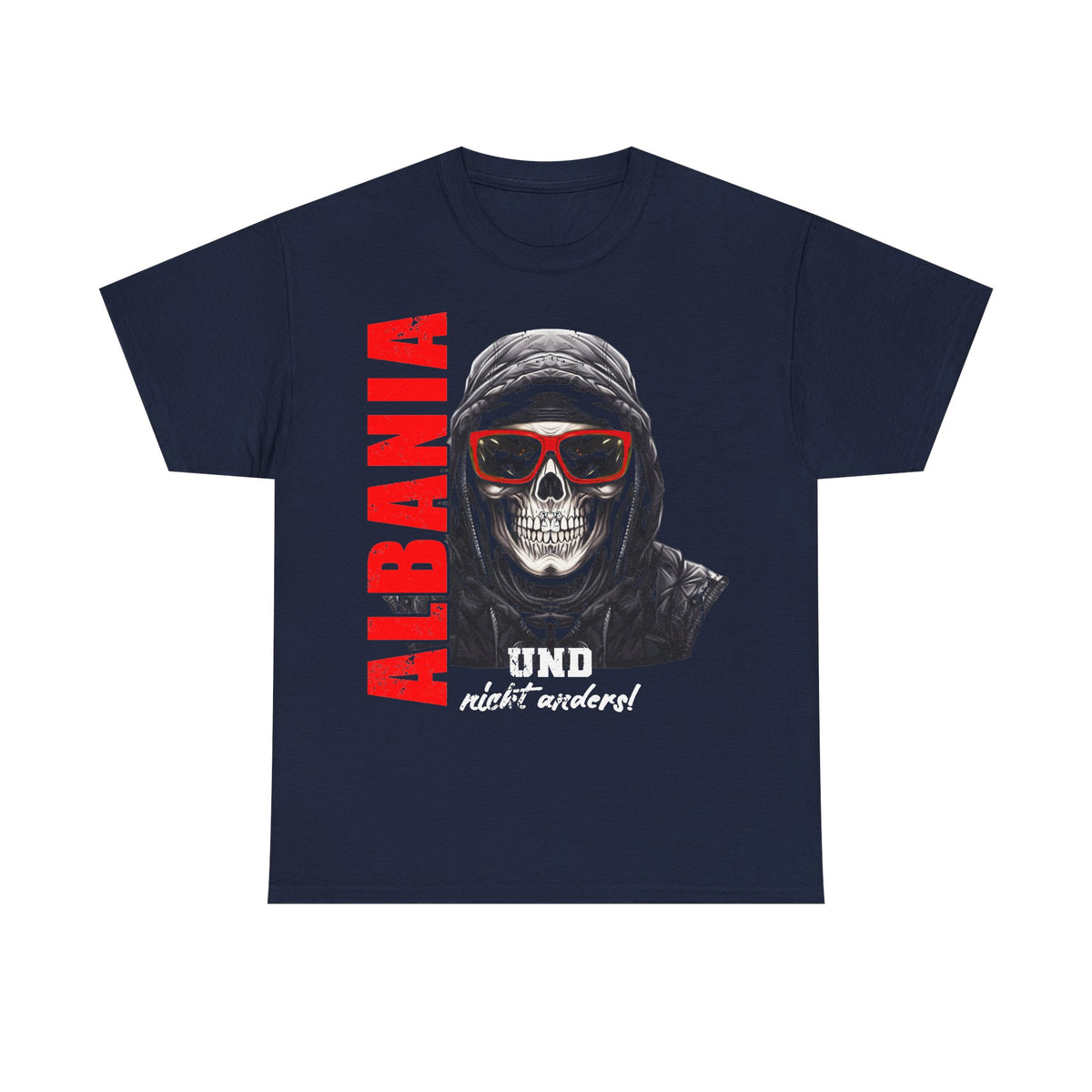 Albania Wappen Shqiptar Flagge Adler Fußball Fan Sport Unisex T Shirt