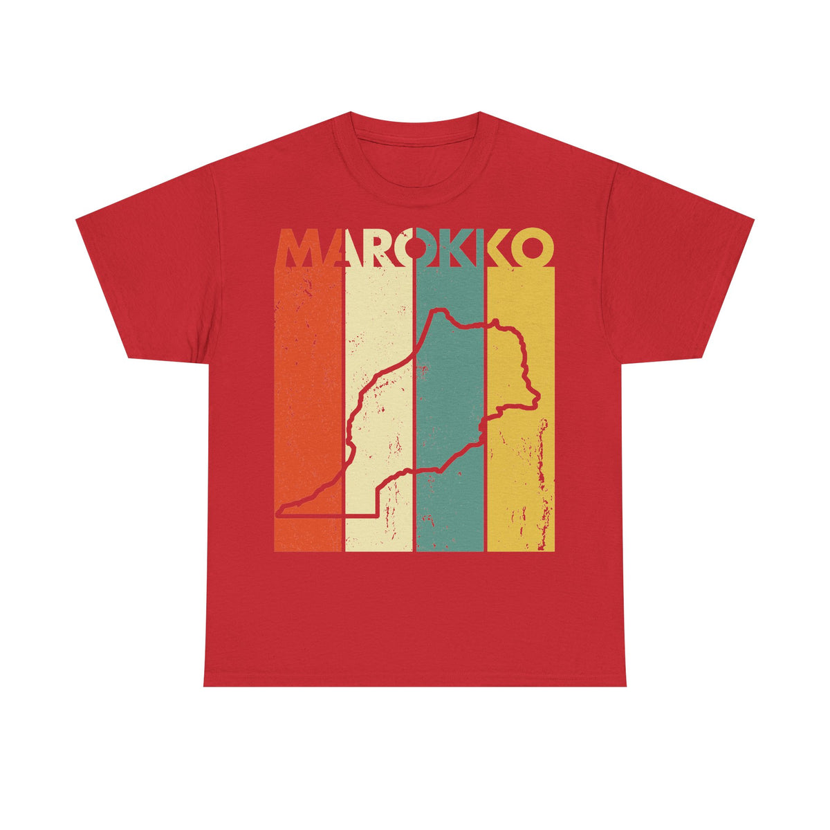 Marruecos Escudo Morocco Bandera Orgullo Fútbol Fan Deporte FIdea de regalo - Camiseta unisex