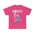 Greece Griechenland Hooligan Flagge Wappen Heimat Fußball Sport Fan Geschenkidee - Unisex T-Shirt