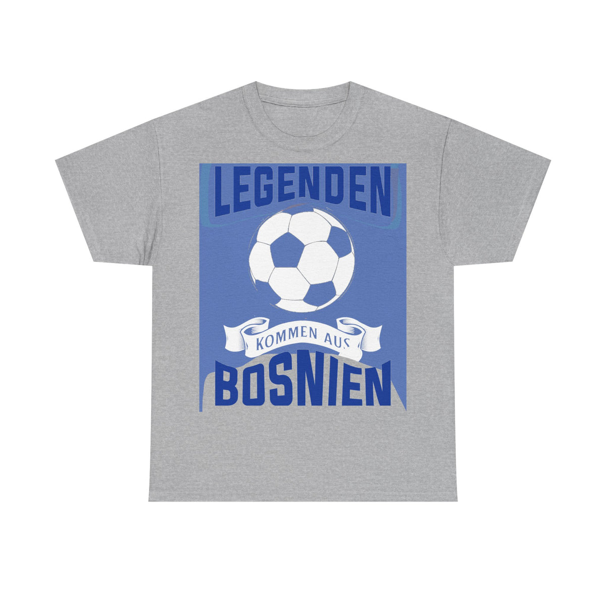 Bosnia Wappen Flagge Stolz Heimat Fußball fan Geschenkidee - Unisex T-Shirt