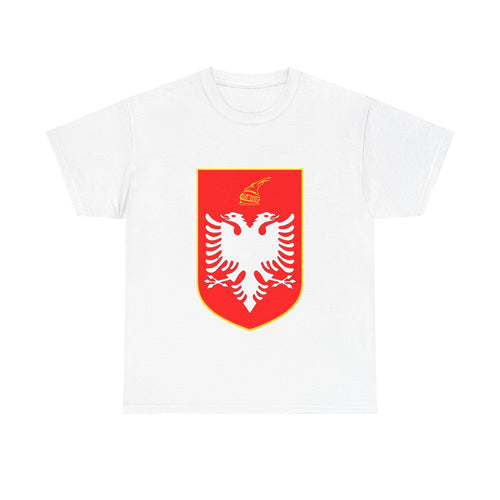 Albanie blason shqiponja drapeau albanais football fan sport T-shirt unisexe