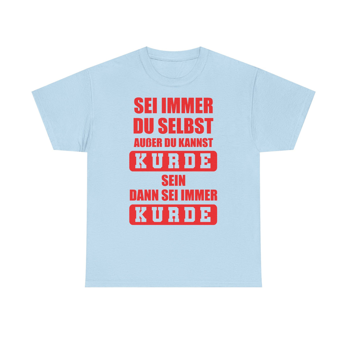 Kurdistán Azadi Escudo Bandera Patria Newroz Regalo - Camiseta unisex