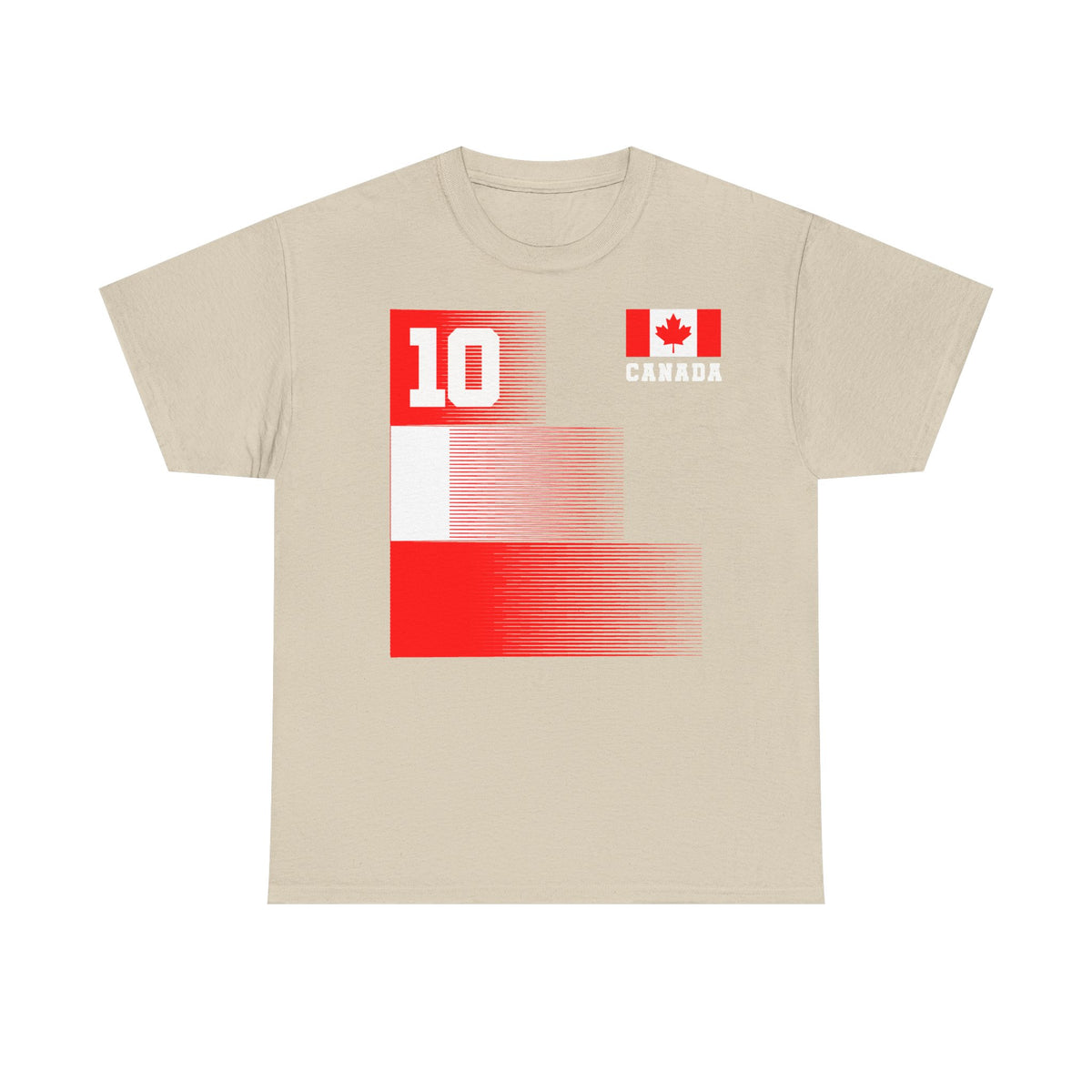 Canada Kanada Wappen Flagge Fan Sport Fußball Geschenkidee - Unisey T-Shirt