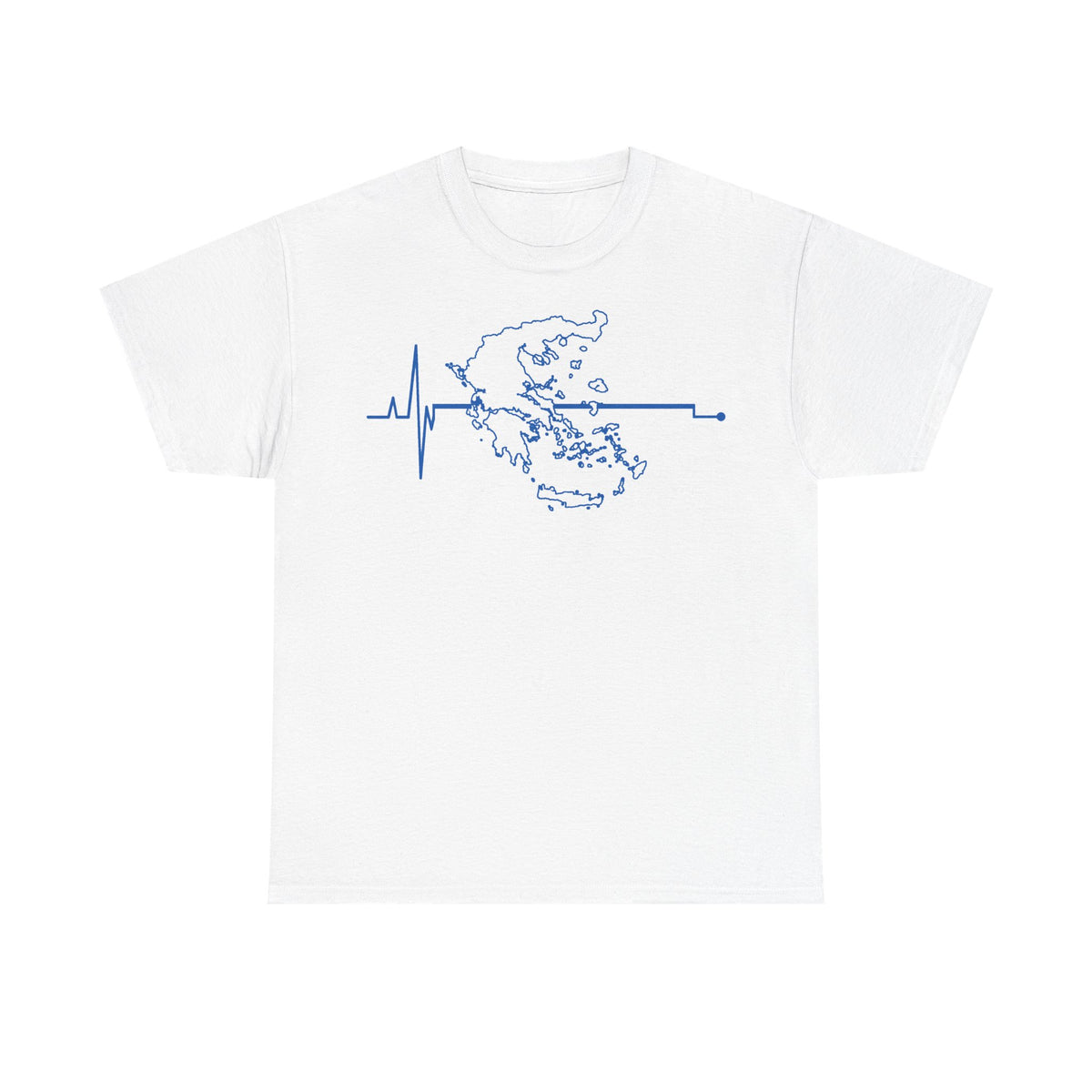 Grecia Grecia Bandera Escudo Patria Fútbol Deporte Aficionado Idea de regalo - Camiseta unisex