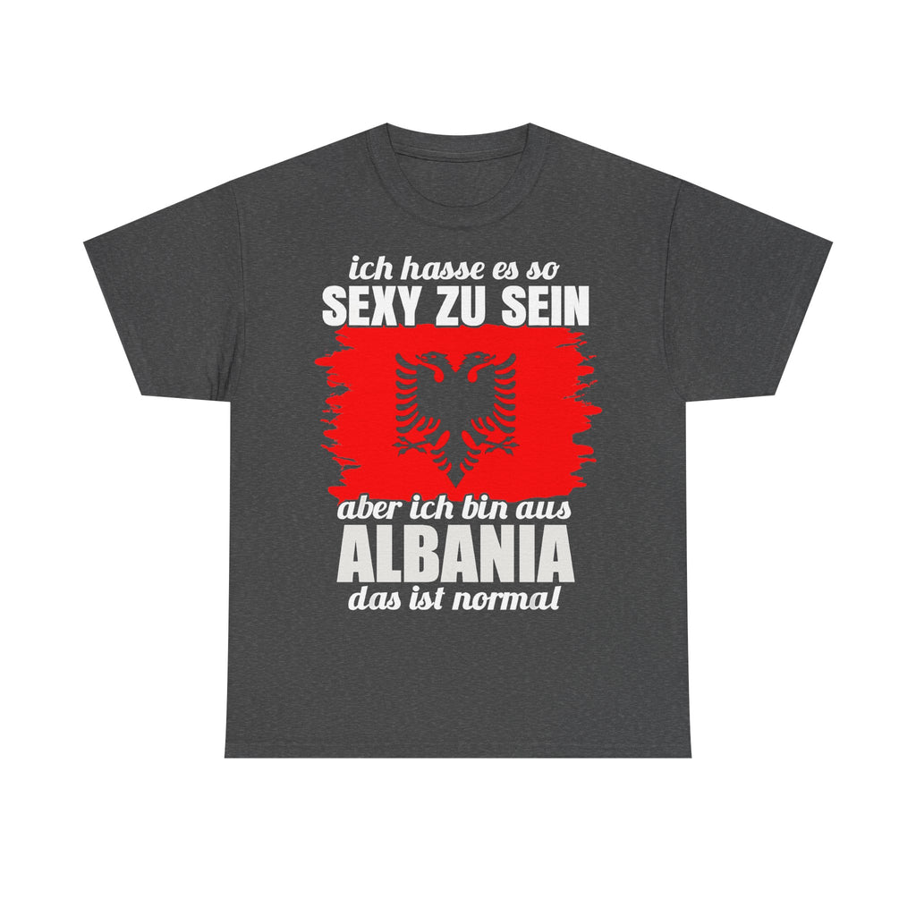Albania Wappen Shqiptar Flagge Adler Fußball Fan Sport Unisex T Shirt