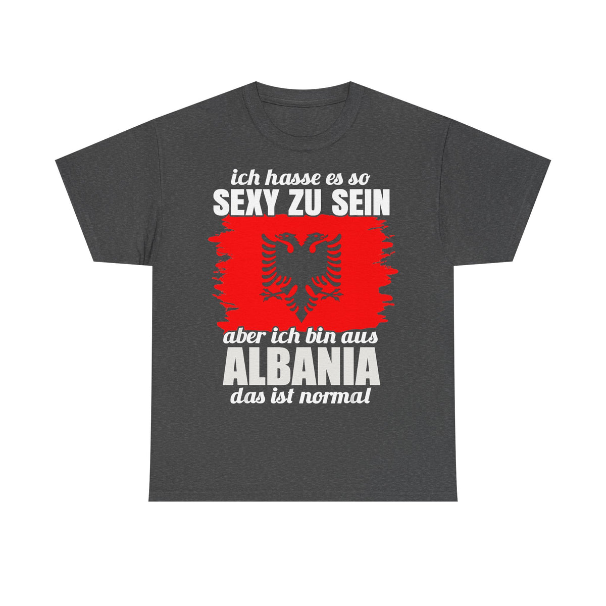 Albania Wappen Shqiptar Flagge Adler Fußball Fan Sport Unisex T Shirt