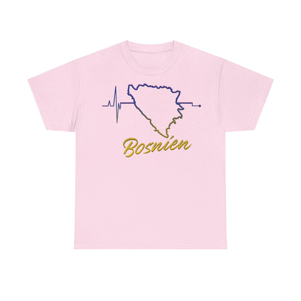 Bosnia escudo bandera orgullo patria aficionado al fútbol idea de regalo - Camiseta unisex