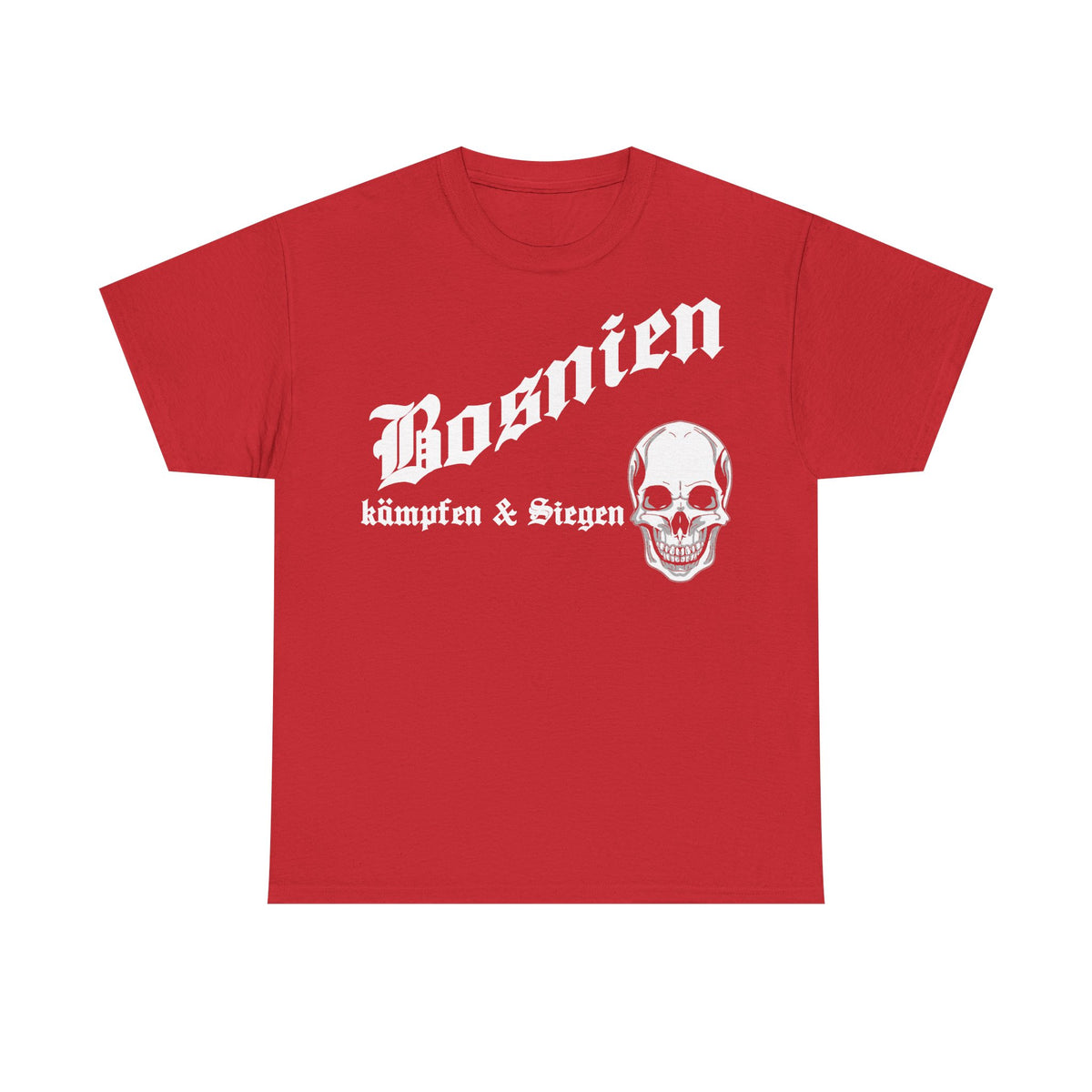 Bosnia Wappen Flagge Stolz Heimat Fußball fan Geschenkidee - Unisex T-Shirt