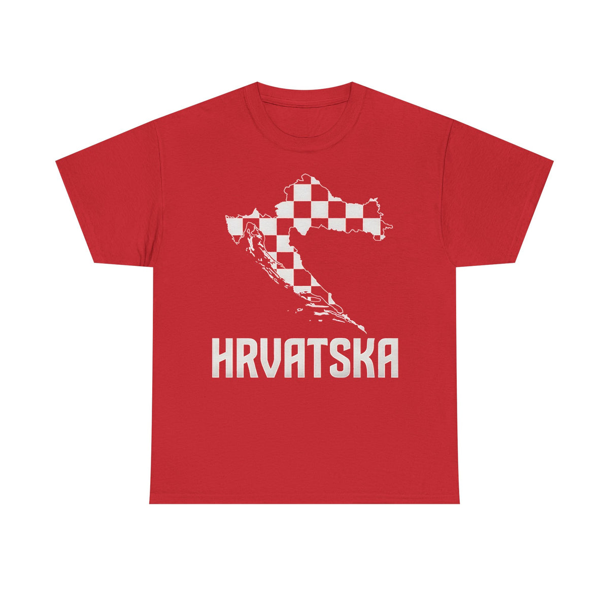 Hrvatska Croacia Bandera Escudo Fútbol Deporte Aficionado - Camiseta unisex