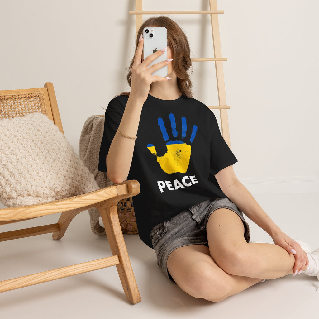 Ukraine Flagge Wappen Geschenkidee Sport Fan Fashion Vintage - Unisex T-Shirt